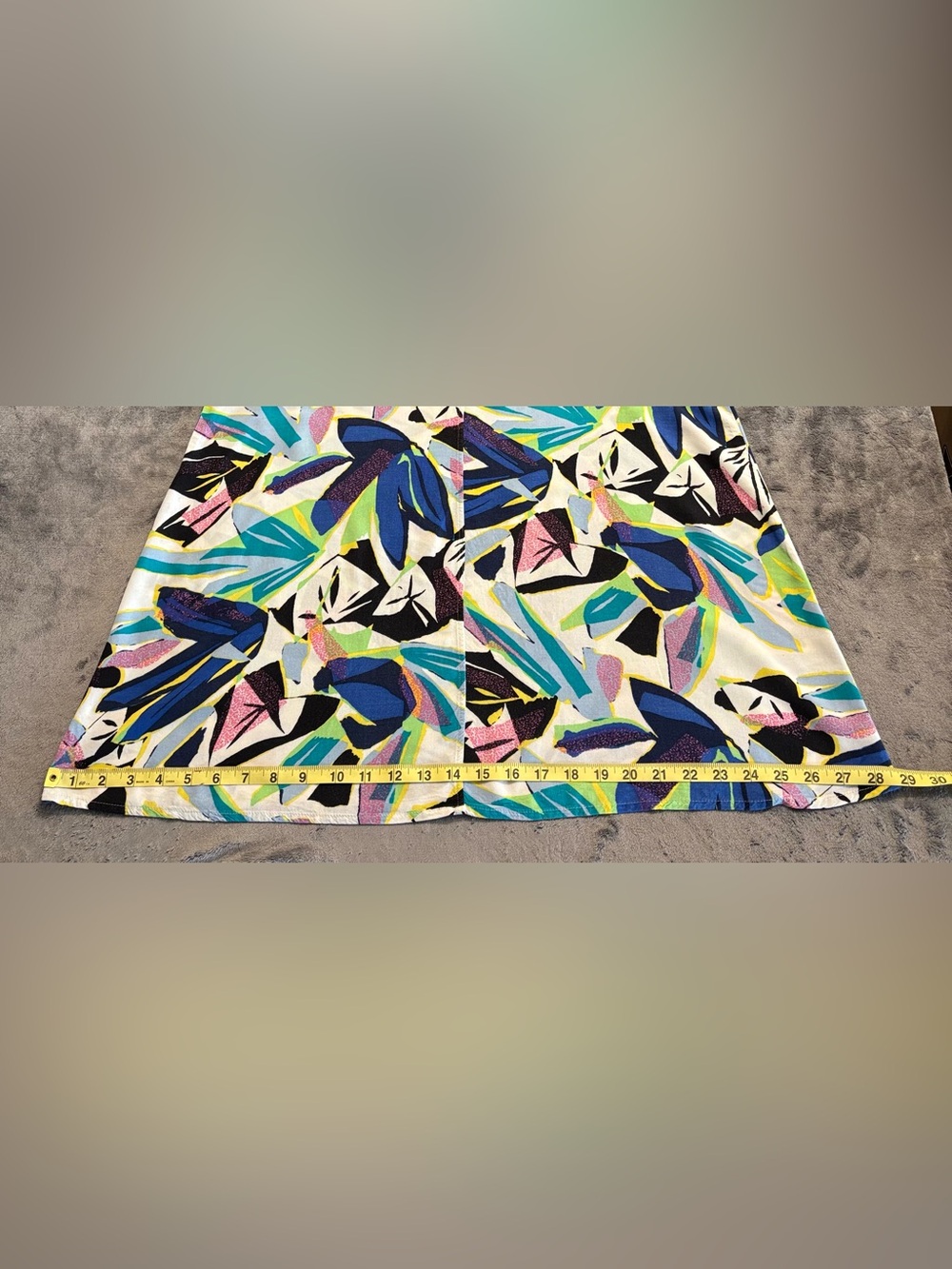 Vans Tropical Abstract Print Cami Mini Dress with Adjustable Spaghetti Straps - Picture 10 of 16